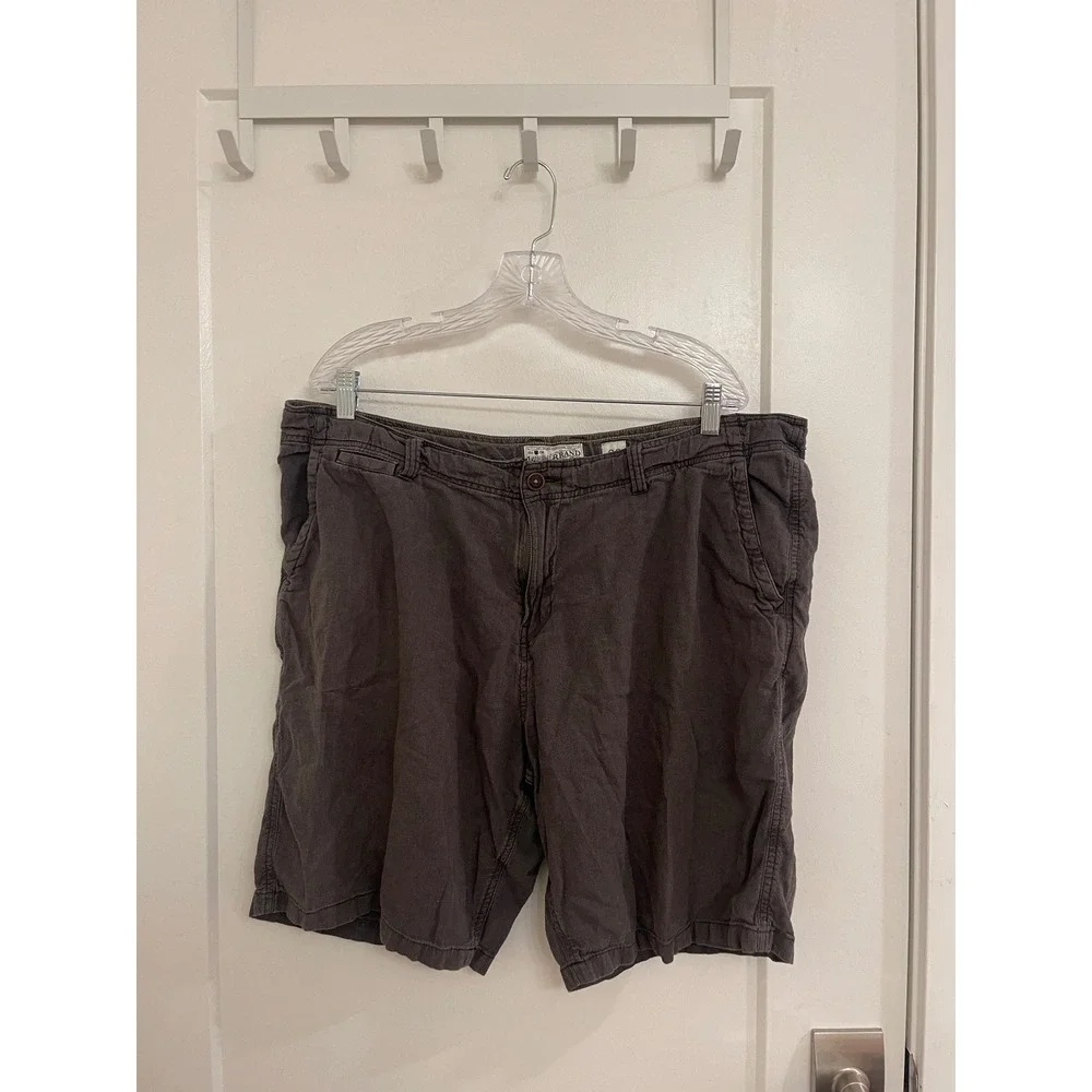 Lucky Brand Linen Blend Green Shorts Summer Casual Preppy‎